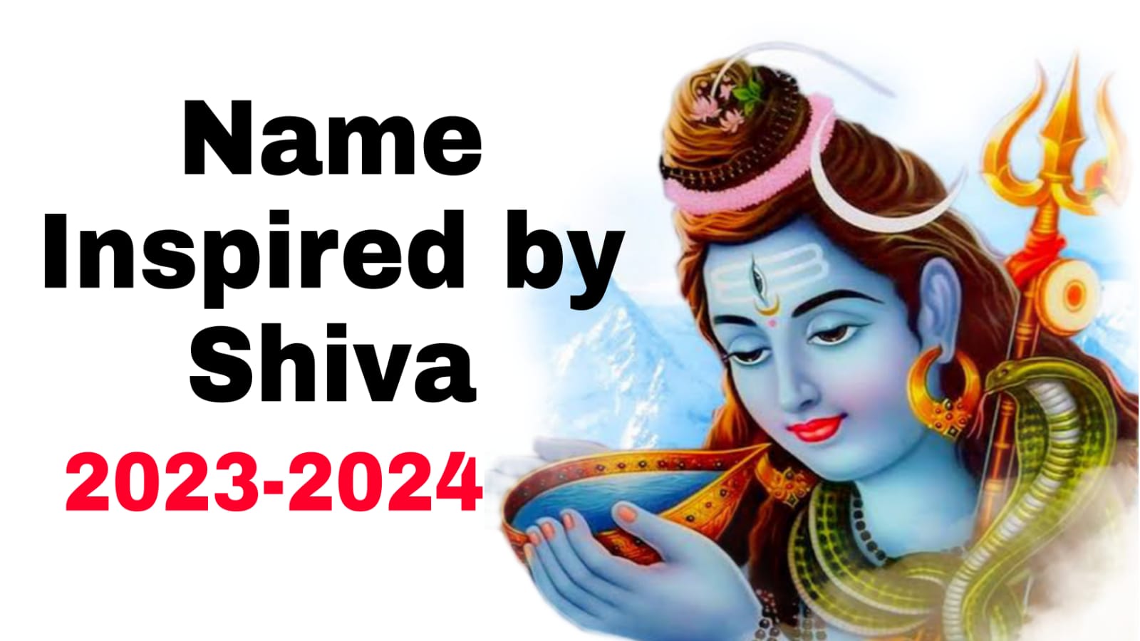 BOY NAME INSPIRED BY SHIVA GOD